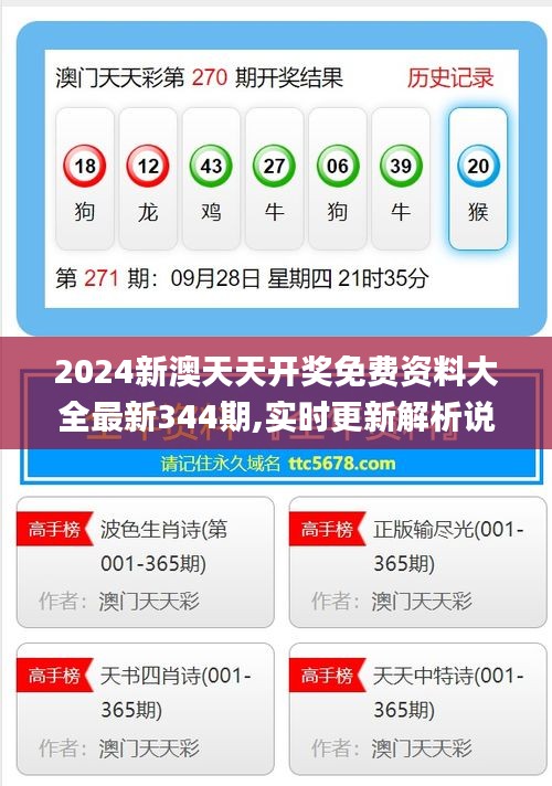 探索未來，2025新澳天天開彩資料深度解析，揭秘未來趨勢，深度解析2025新澳天天開彩資料