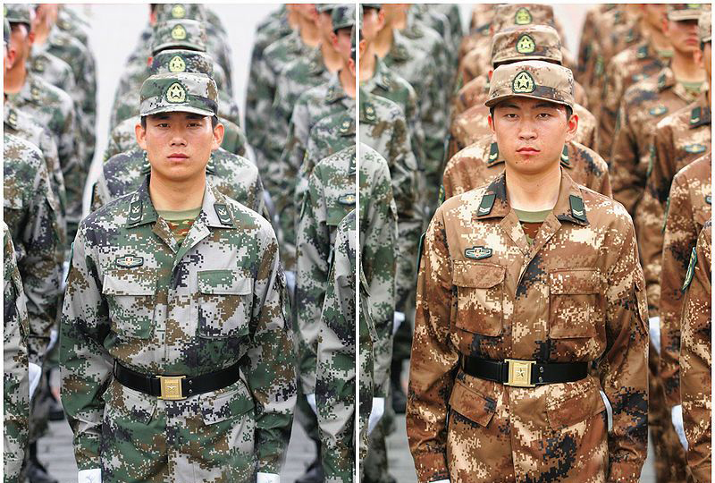 新式迷彩服軍裝圖片2022，時(shí)尚與功能的完美結(jié)合，2022年新款迷彩服軍裝，時(shí)尚與功能的融合典范圖片展示