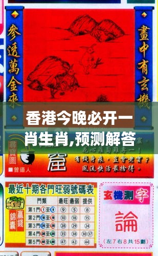 香港和彩王中王精準(zhǔn)一肖，揭秘彩票預(yù)測(cè)之謎，揭秘彩票預(yù)測(cè)之謎，香港和彩王中王精準(zhǔn)預(yù)測(cè)一肖技巧