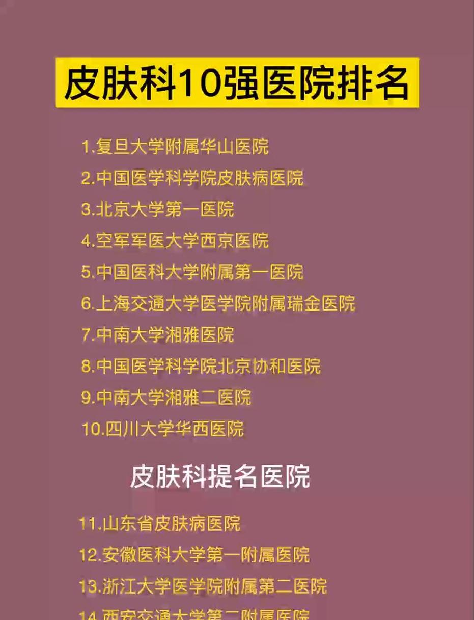 全國(guó)皮膚科醫(yī)院排名前十名，專業(yè)醫(yī)療與卓越服務(wù)的典范，全國(guó)皮膚科醫(yī)院前十名榜單，專業(yè)醫(yī)療與卓越服務(wù)的典范典范